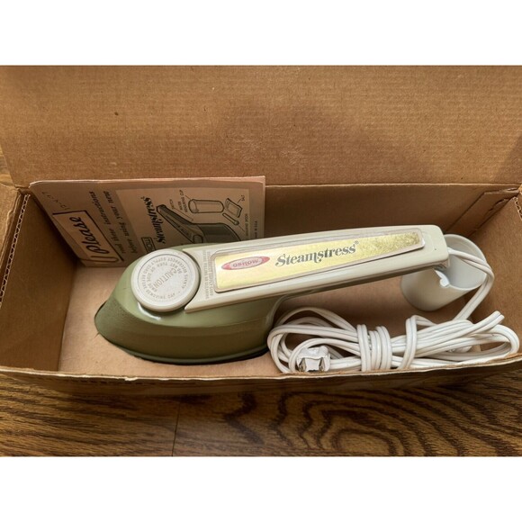 Vintage Osrow Steamstress‎ Lightweight Steamer 1970's In Org. Box - Picture 14 of 14